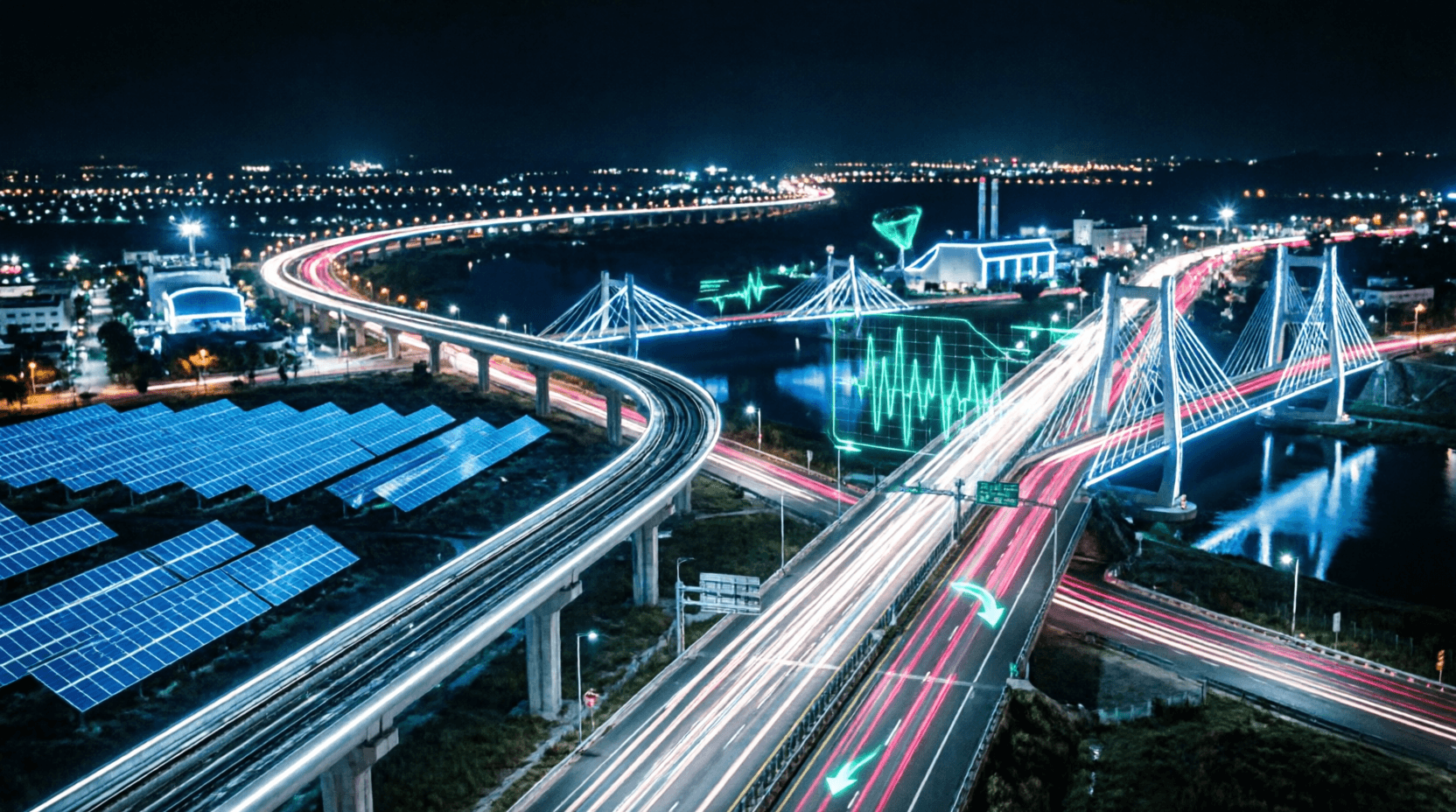 Obra de infraestructura y desarrollo en territorio mexicano